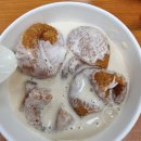 콩국앤찹쌀도너츠 | 콩물에 도너츠 넣어서 대구 찹쌀콩국 만들어 먹어봤습니다. 콩물도넛 후기