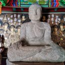 함안 백암사 석조여래좌상 이미지