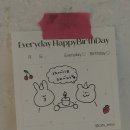 홍대 연남 생일카페 감성 가득했던 에브리데이해피벌스데이