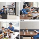 [한샘] 거실을 서재처럼~리빙다이닝 일로 원목 식탁세트를 소개합니다. 이미지