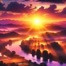떠오르는태양 이미지