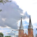 우체국옆 보도 이미지