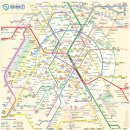 세계 주요 도시 지하철 노선도 이미지