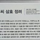 전주이씨 삼효 정려 이미지