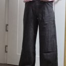 셀렙샵 | 26SS 셀렙샵 린넨 초경량 투턱 D 데님 반품후기