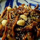 오징어 여주볶음 꽃비빔밥~! 이미지