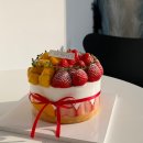 송파역 2번출구 | 잠실 송파역 생과일 케이크 맛집 카페 로에르츠 딸기 망고 반반케이크