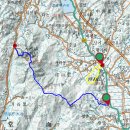 시묘산(168.5M) 갈미봉(233.9M) 천태산(394.1M) 국사봉(349.2M) 국사봉(403.4M) 세종시 의당면 이미지