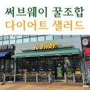 써브웨이 다이어트 꿀조합 추천 / 로스트 찹샐러드💕