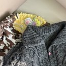 [뜨개일기] 두루미디자인 올드패션드 가디건 FO | Old...Cardigan @k2tog_ | 차콜색 후기 |승희니트 콘사