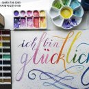 악필 교정과 캘리그라피 이미지