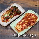 매운 김치 추천 선화동매운실비김치 파김치 세트 포장 후기