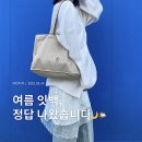 루나솔 | 디자이너브랜드 운트에이 루나솔 투웨이백, 빈티지한 캔버스백 가방추천