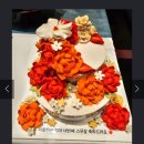 수원팔순잔치 앙금플라워 2단 떡케이크 주문 후기 _생신 케이크 맞춤제작 / 수원역, 화서역, 화서동...