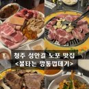 청주 성안길 노포 맛집 &lt;불타는깡통껍데기&gt; 나의 또간집