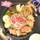 월성동 맛집 필구양곱창 [ 모듬한판 소곱창전골 세트 후기 ]