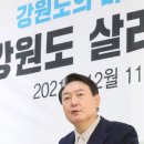 윤석열 "강원경제특별자치도로 근원적 변화"..강원 7개공약 발표 이미지