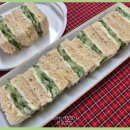 간단하지만 고소하고 아작한 식감이 좋은 크림치즈 오이 샌드위치 이미지