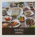 해송커플펜션 | 거제 학동 맛집 해송횟집｜학동몽돌해변 횟집, 고로쇠 물회가 인상적이었던 커플세트 솔직후기