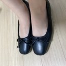 내돈내산 후기 _ 네츄럴플렉스 - F21P012 로안드 리본 플랫슈즈 (블랙, 레드)