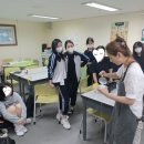 경남지역 학교 바리스타 자격증 과정 수업 모습은?
