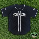 커스텀클럽 | [제작 후기] 세븐틴 팬클럽 '캐럿' 커스텀 야구유니폼 제작! 블랙&핑크 두 가지 무드와 소매 상징 자수...