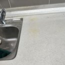 상일광택 | 전세집 누런 싱크대 상판 연마 오염 제거 광택 작업