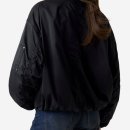 5120 | 게스 신상 오버핏 봄버 자켓 여자 항공점퍼 봄 코디