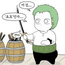 원피스) 요도를 발견한 조로 이미지