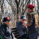 2016.02.10자 삼각등산회의 우면산 산행 사진들과 회계보고서 요약. 이미지