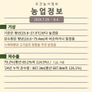 (주)풍원석회 농업회사법인 | 8월 첫째주 주간농사정보