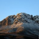 울산바위 설경 이미지