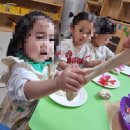 화전어린이집 | 어린이집 만1세 만2세 봄활동 화전만들기/밀가루반죽 놀이