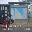 해파랑길 39, 40, 41코스(2025.03.20, 목) 이미지