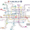 2018년 베이징 지하철 한글 노선도! (고해상도 북경 지하철 한글 노선도) 이미지