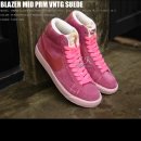 [세일] 블레이져 미드 우먼스 스웨이드 빈티지 핑크 Nike Wmns Blazer Mid Suede VNTG 518171 602 이미지