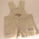 <b>베이비큐</b> 비행기 오버롤(멜빵)세트(18m)-새거 \14,000