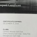 2025 Players Club Prepaid Certificate 티켓 팝니다 이미지