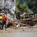 국토 3분의 2가 물에 잠겼다. 슬로베니아 덮친 기록적 폭우 이미지