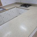 한라광택 | 시흥배곧한라비발디캠퍼스3차 싱크대 상판 연마 광택 및 항균 나노 코팅