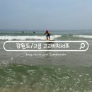 쉼송지호 | 강원도 고성 서핑 카페 고고비치서프 주말 날씨 후기