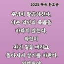 2025-10-25연중 제29주간 토요일＜너희도 회개하지 않으면 모두 멸망할 것이다.＞ 이미지