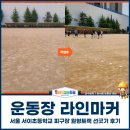 서이초등학교 | 운동장 라인마커, 서울 서이초등학교 피구장 원형트랙 선긋기 후기