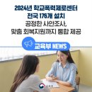 2024년 학교폭력제로센터 전국 176개 설치 공정한 사안조사, 맞춤 회복지원까지 통합 제공