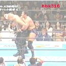 Half Nelson Suplex - Kobashi Kenta...Chono Masahiro에게 이미지