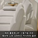 에싸 클로에 4인 스윙기능 리브 패브릭 소파 크라비츠 카시미라 옵션 실사용 후기