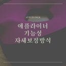 애플라이너 기능성 자세보정방석 내돈내산 실사용 후기