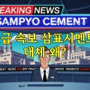 (주)삼표시멘트 삼척공장 | 긴급 속보 삼표시멘트, 대체 왜?