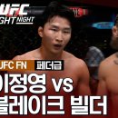 [UFC] 이정영 vs 블레이크 빌더 이미지