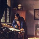 1669 | 페이메이르(베르메르) — 독일 프랑크푸르트 슈테델 미술관 소장 / 지리학자 / 1669년작 (#1660년대)